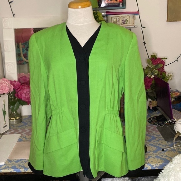 🌷 Lillie Rubin🌷Vintage Wool Blazer - Picture 2 of 8